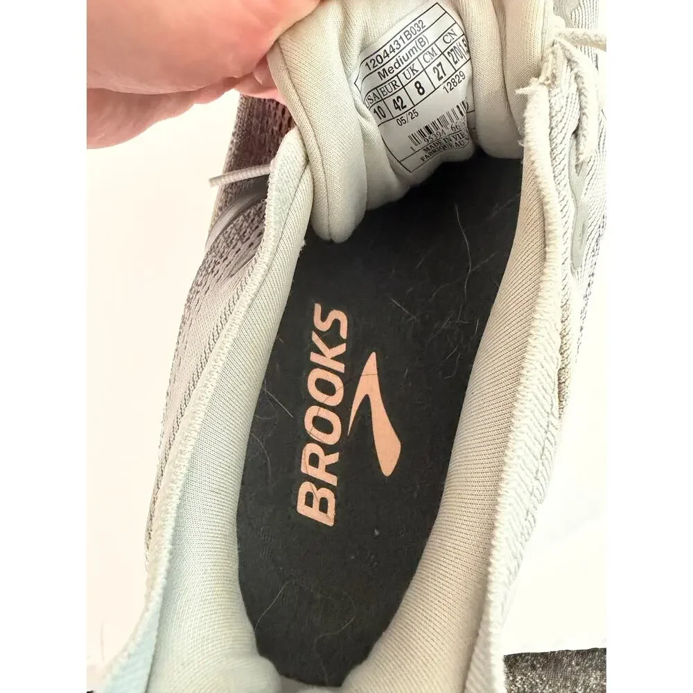 Brooks Adrenaline GTS 25 Women's Running Shoes Size 10 B Gray DNA Loft
